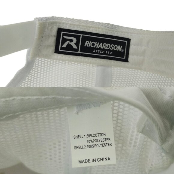 ZB Kennels Embroidered Logo Mesh Snapback Cap Trucker Baseball Hat Richardson - Picture 7 of 12